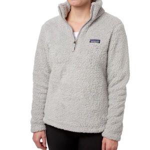 Patagonia Gray Los Gatos Quarter Zip Fleece